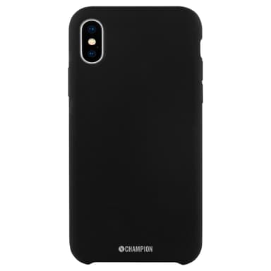 Silikonikotelo iPhone X / XS Musta
