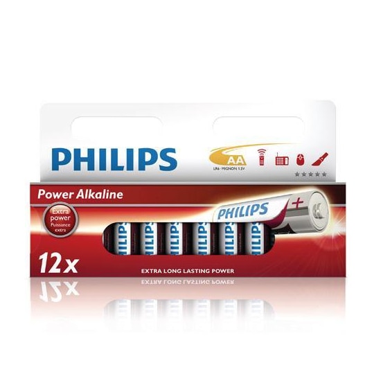 Power Alkaline AA 12-pack
