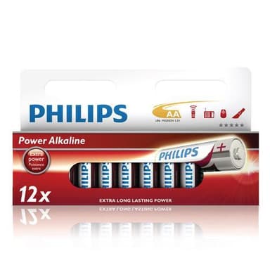 Power Alkaline AA 12-pack