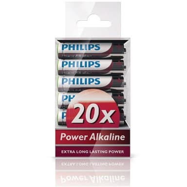 Voimakas alkalinen AAA 20-pack