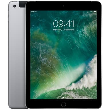 iPad 128 GB WiFi + Cellular (tähtiharmaa)