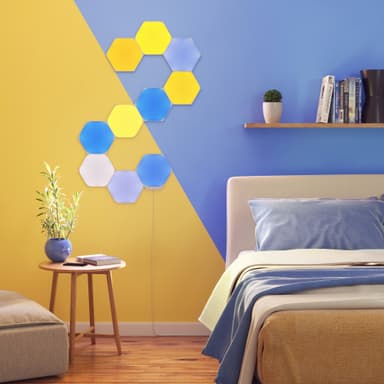 Nanoleaf Shapes Hexagons aloituspakkaus (15 kpl)