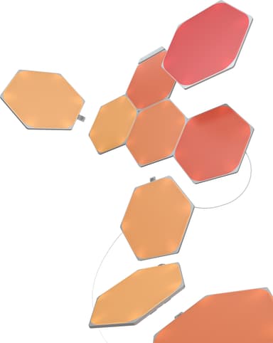 Nanoleaf Shapes Hexagons aloituspakkaus (9 kpl)