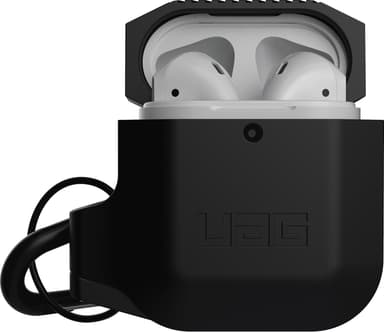 UAG Apple AirPods silikoninen suojakotelo (musta)