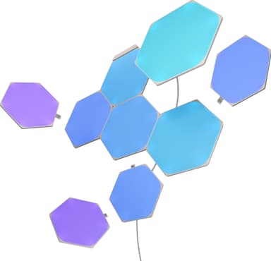 Nanoleaf Shapes Hexagons aloituspakkaus (9 kpl)