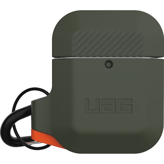 UAG Apple AirPods silikoninen suojakotelo (vihreä/oranssi)