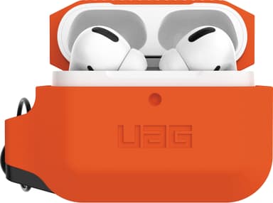 UAG Apple AirPods Pro silikoninen suojakotelo (oranssi/musta)