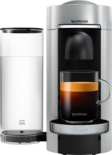 NESPRESSO® VertuoPlus Deluxe kapselikeitin, DeLonghi ENV155S (hopea)