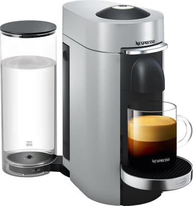 NESPRESSO® VertuoPlus Deluxe kapselikeitin, DeLonghi ENV155S (hopea)