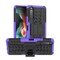 Iskunkestävä Suojakuori kotelo jalustalla Sony Xperia 10 II  - viole