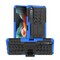 Iskunkestävä Suojakuori kotelo jalustalla Sony Xperia 10 II  - sinin