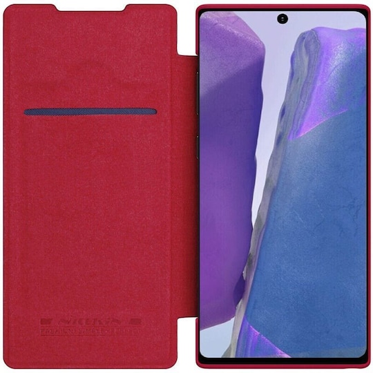 Nillkin Qin FlipCover Samsung Galaxy Note 20 Ultra  - punainen