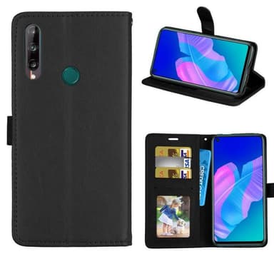Lompakkokotelo 3-kortti Huawei P40 LiteE (6.39 ")  - musta
