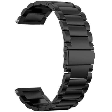 Rannekoru ruostumatonta terästä Fitbit Versa 2 - musta