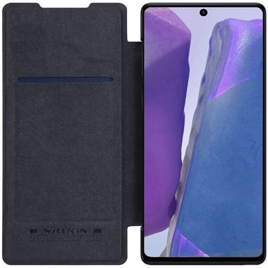Nillkin Qin FlipCover Samsung Galaxy Note 20 Ultra musta Gigantti