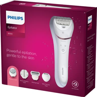 Philips 8000 Series Wet&Dry epilaattori BRE74010