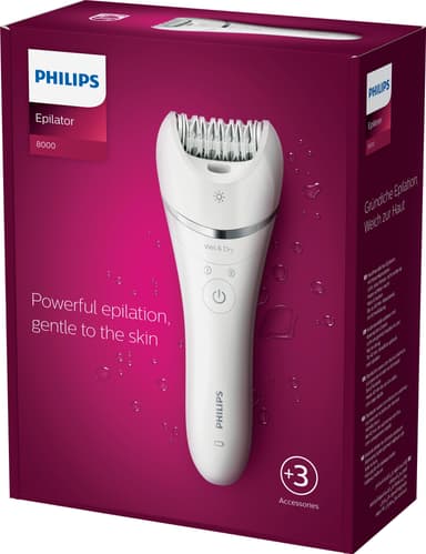 Philips 8000 Series Wet&Dry epilaattori BRE70000
