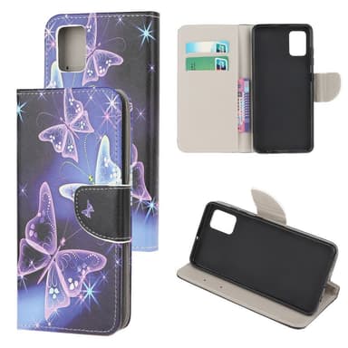 Samsung Galaxy A51 Lompakkotelineelle - Kaunis perhonen