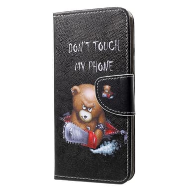 Lompakkokotelo Huawei P30 Lite - Angry Bear
