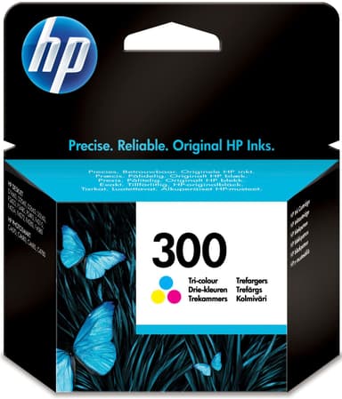 HP 300 mustekasetti (kolmiväri)