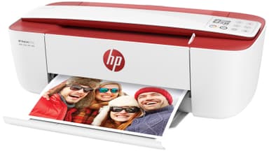 HP DeskJet 3733 monitoimitulostin (punainen/valkoinen)