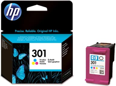 HP 301 mustekasetti (kolmiväri)