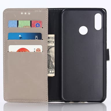 Retro lompakkoteline Huawei P20 Lite - Beige