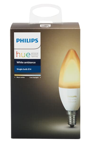 Philips Hue White ambiance lamppu 6.5W B39 E14