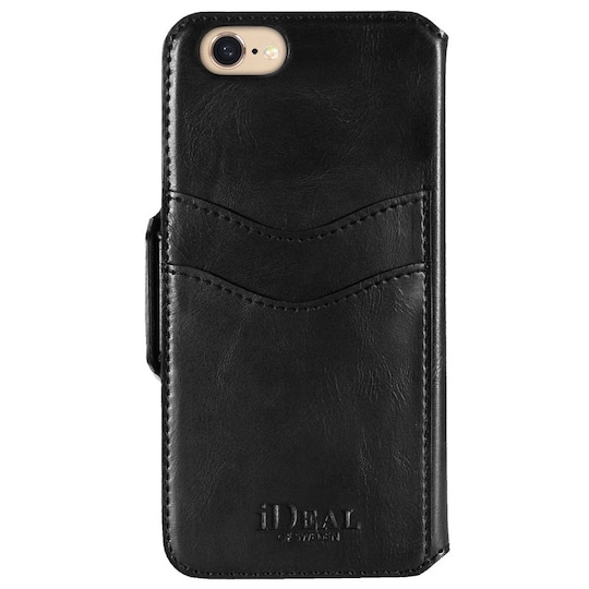 iDeal Swipe iPhone 7 lompakkokotelo (musta)