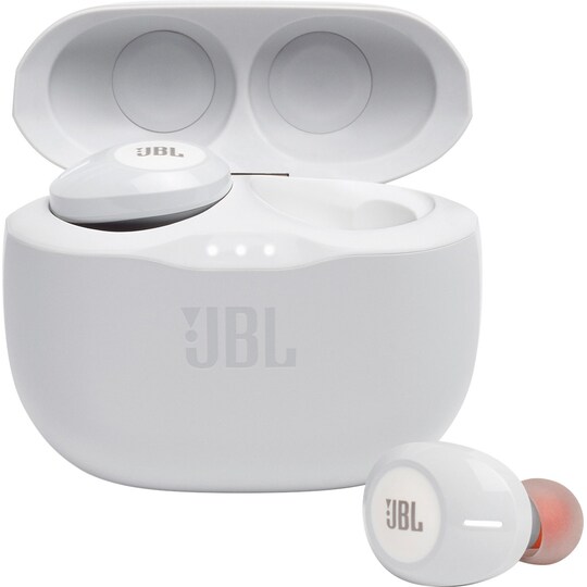 JBL Tune125TWS täysin langattomat in-ear kuulokkeet (valkoinen)