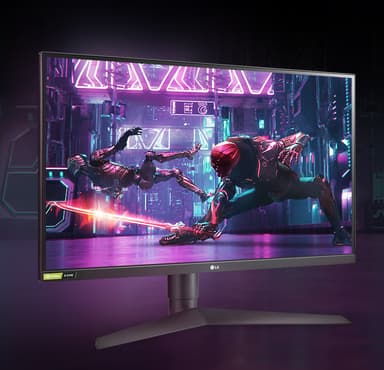 LG 27GL83A 27" näyttö (musta)