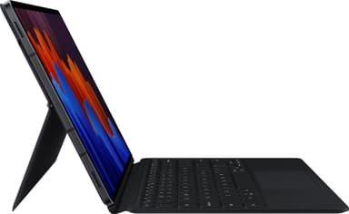 Samsung Galaxy Tab S7+ Book Cover näppäimistökotelo