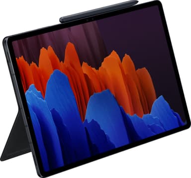 Samsung Galaxy Tab S7+ Book Cover näppäimistökotelo