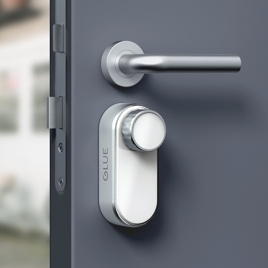 Glue Smart Door Lock Pro älylukko (hopea) - 2020-malli