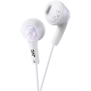 JVC Gumy Bass in-ear kuulokkeet (valkoinen)
