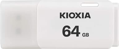 Kioxia TransMemory U202 muistitikku 64 GB (valkoinen)