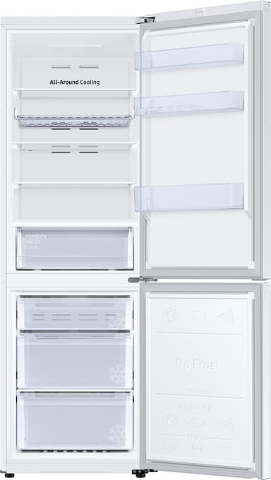 Samsung jääkaappipakastin RL34T602FWWEF (valkoinen)