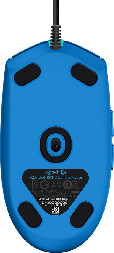 Logitech G203 Lightsync USB Bluetooth pelihiiri (sininen)