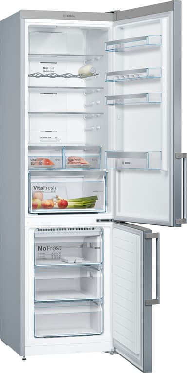 Bosch Serie 4 jääkaappipakastin KGN397LEQ (Inox)