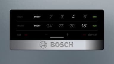 Bosch Serie 4 jääkaappipakastin KGN36XLER (Inox)