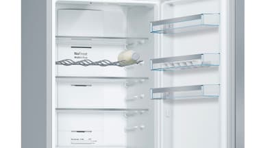 Bosch Serie 4 jääkaappipakastin KGN397LEQ (Inox)