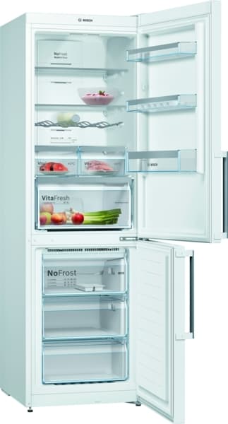 Bosch Serie 4 jääkaappipakastin KGN367WEQ (valkoinen)