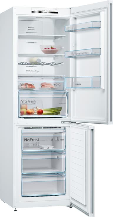 Bosch Series 4 jääkaappipakastin KGN36VWED (valkoinen)