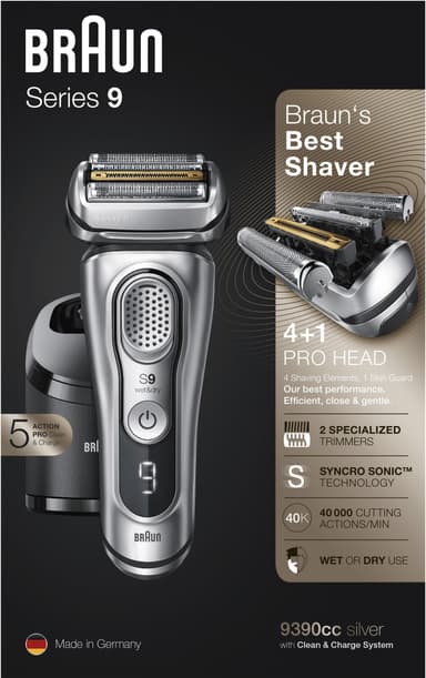 Braun Series 9 parranajokone 9390CC