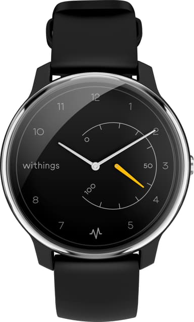 Withings Move ECG rannekello 38 mm (musta)