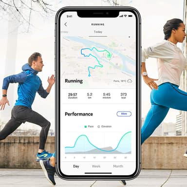 Withings Move ECG rannekello 38 mm (musta)