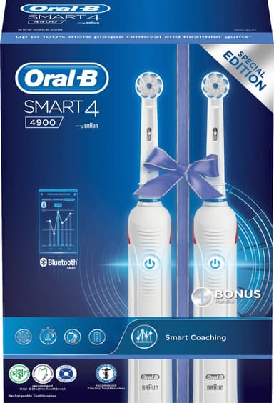 Oral-B Smart 4 sähköhammasharja (2 kpl) SMART4900DUO