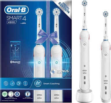 Oral-B Smart 4 sähköhammasharja (2 kpl) SMART4900DUO