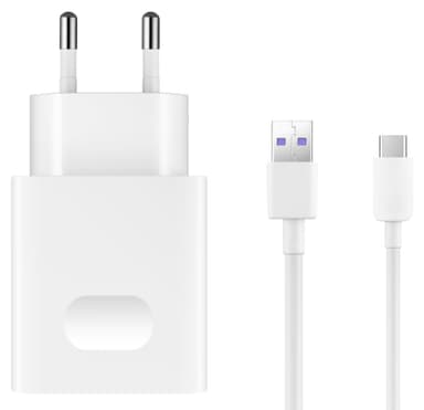 Huawei SuperCharger USB Type-C verkkovirtalaturi (valkoinen)