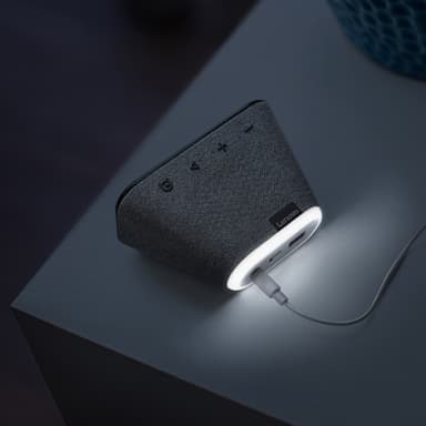 Lenovo Smart Clock Essential Google Assistant virtuaaliavustajalla
